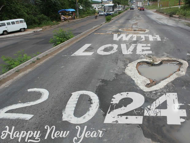Image with Love, Best Wishes 2024 funny and romantic
