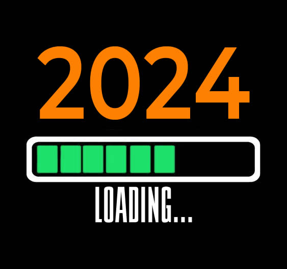 2024 image with new year loading in progress