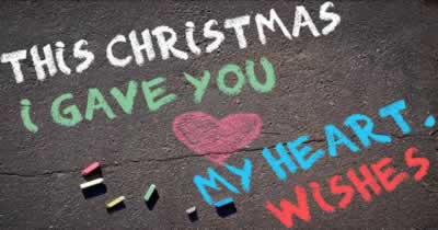 Christmas is merry only with you my love
